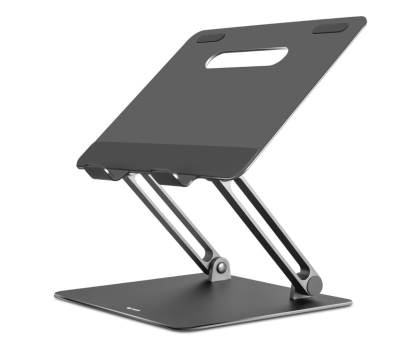 Podkładka chłodząca pod laptopy MOZOS LS1-ALU aluminiowa podstawka do laptopa czarny